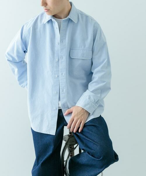 URBAN RESEARCH ITEMS / アーバンリサーチ アイテムズ シャツ・ブラウス | ケミカルウォッシュオックスフォードシャツ | 詳細3