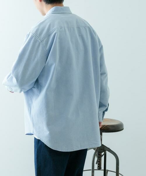 URBAN RESEARCH ITEMS / アーバンリサーチ アイテムズ シャツ・ブラウス | ケミカルウォッシュオックスフォードシャツ | 詳細5