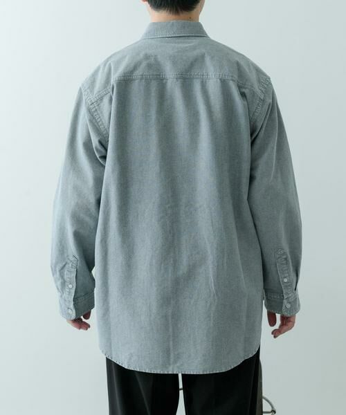 URBAN RESEARCH ITEMS / アーバンリサーチ アイテムズ シャツ・ブラウス | ケミカルウォッシュオックスフォードシャツ | 詳細19