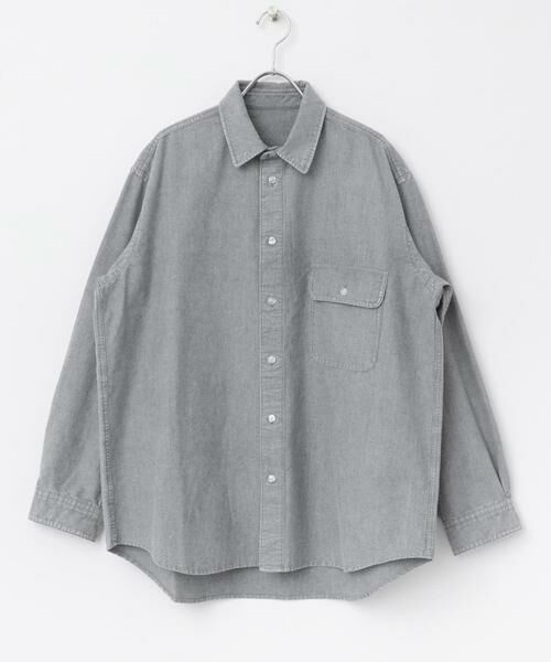 URBAN RESEARCH ITEMS / アーバンリサーチ アイテムズ シャツ・ブラウス | ケミカルウォッシュオックスフォードシャツ | 詳細20