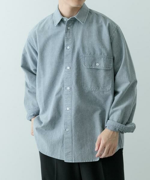 URBAN RESEARCH ITEMS / アーバンリサーチ アイテムズ シャツ・ブラウス | ケミカルウォッシュオックスフォードシャツ | 詳細12