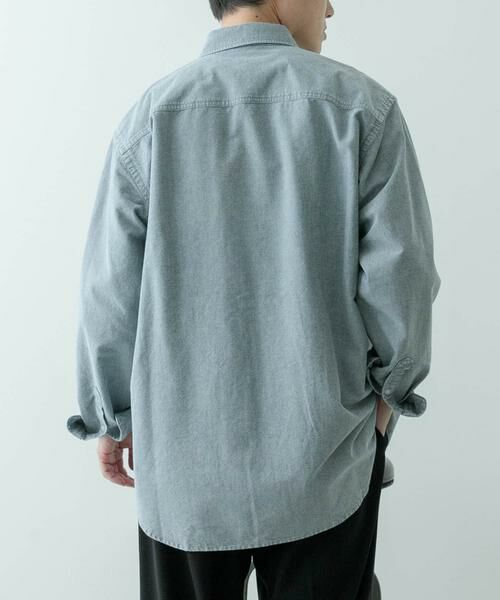 URBAN RESEARCH ITEMS / アーバンリサーチ アイテムズ シャツ・ブラウス | ケミカルウォッシュオックスフォードシャツ | 詳細14