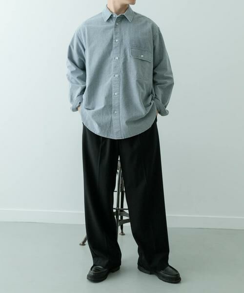 URBAN RESEARCH ITEMS / アーバンリサーチ アイテムズ シャツ・ブラウス | ケミカルウォッシュオックスフォードシャツ | 詳細15