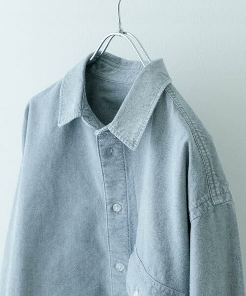 URBAN RESEARCH ITEMS / アーバンリサーチ アイテムズ シャツ・ブラウス | ケミカルウォッシュオックスフォードシャツ | 詳細16