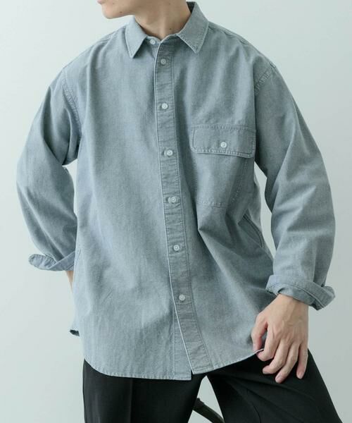 Ao様　写真計４枚 セール】 ケミカルウォッシュオックスフォードシャツ （シャツ