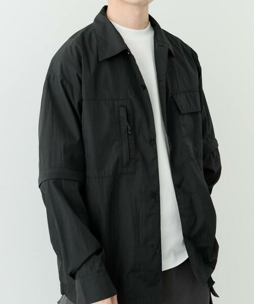 URBAN RESEARCH ITEMS / アーバンリサーチ アイテムズ シャツ・ブラウス | 『セットアップ対応』スーパーライトナイロン2wayシャツ | 詳細2