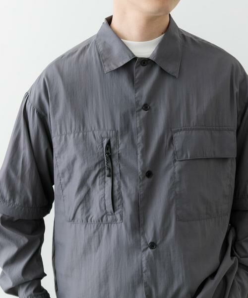 URBAN RESEARCH ITEMS / アーバンリサーチ アイテムズ シャツ・ブラウス | 『セットアップ対応』スーパーライトナイロン2wayシャツ | 詳細15
