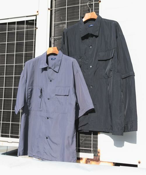 URBAN RESEARCH ITEMS / アーバンリサーチ アイテムズ シャツ・ブラウス | 『セットアップ対応』スーパーライトナイロン2wayシャツ | 詳細20