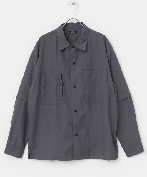 URBAN RESEARCH ITEMS / アーバンリサーチ アイテムズ シャツ・ブラウス | 『セットアップ対応』スーパーライトナイロン2wayシャツ | 詳細21