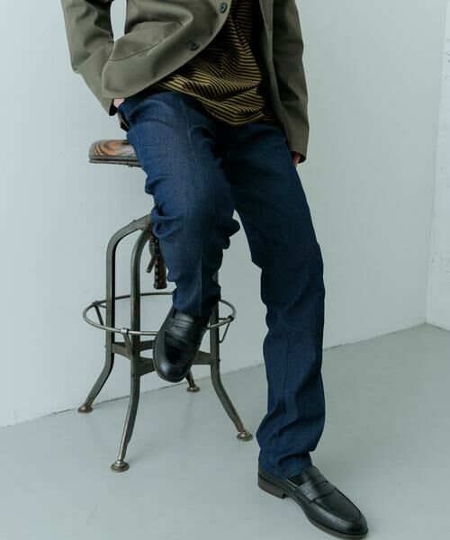 URBAN RESEARCH ITEMS / アーバンリサーチ アイテムズ デニムパンツ | 1-tuck テーパード デニムスラックス | 詳細1