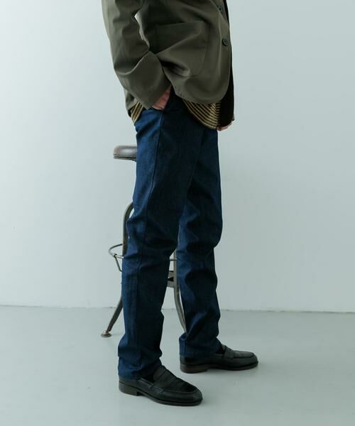 URBAN RESEARCH ITEMS / アーバンリサーチ アイテムズ デニムパンツ | 1-tuck テーパード デニムスラックス | 詳細2