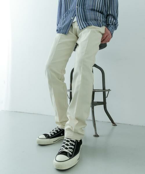 URBAN RESEARCH ITEMS / アーバンリサーチ アイテムズ デニムパンツ | 1-tuck テーパード デニムスラックス | 詳細14