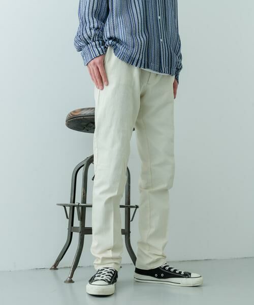 URBAN RESEARCH ITEMS / アーバンリサーチ アイテムズ デニムパンツ | 1-tuck テーパード デニムスラックス | 詳細15