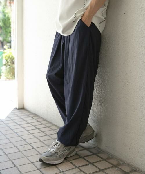 URBAN RESEARCH ITEMS / アーバンリサーチ アイテムズ その他パンツ | 『撥水/イージーケア/接触冷感/UVカット』ナイロン イージー ジョグパンツ | 詳細3
