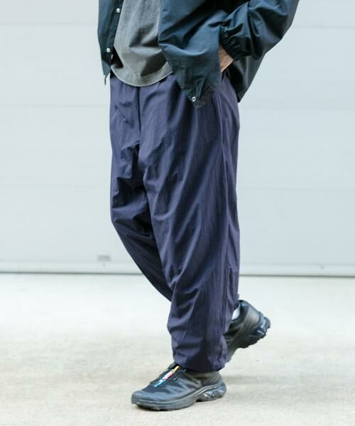 URBAN RESEARCH ITEMS / アーバンリサーチ アイテムズ その他パンツ | 『撥水/イージーケア/接触冷感/UVカット』ナイロン イージー ジョグパンツ | 詳細9