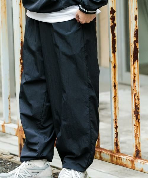 URBAN RESEARCH ITEMS / アーバンリサーチ アイテムズ その他パンツ | 『撥水/イージーケア/接触冷感/UVカット』ナイロン イージー ジョグパンツ | 詳細17