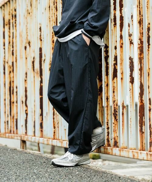 URBAN RESEARCH ITEMS / アーバンリサーチ アイテムズ その他パンツ | 『撥水/イージーケア/接触冷感/UVカット』ナイロン イージー ジョグパンツ | 詳細19