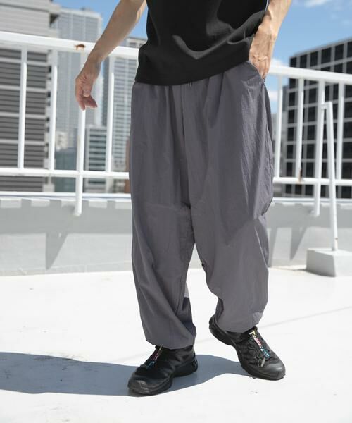 URBAN RESEARCH ITEMS / アーバンリサーチ アイテムズ その他パンツ | 『撥水/イージーケア/接触冷感/UVカット』ナイロン イージー ジョグパンツ | 詳細24