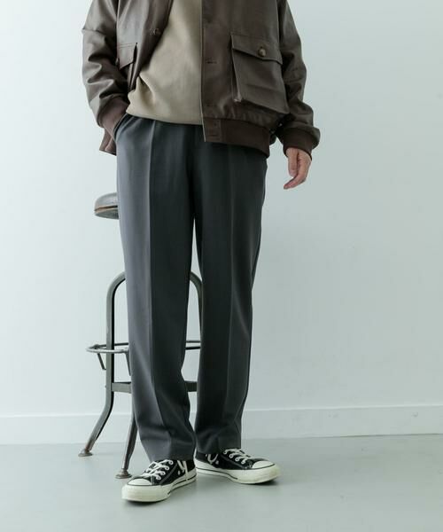 URBAN RESEARCH ITEMS / アーバンリサーチ アイテムズ その他パンツ | ストレッチ×ウォッシャブル裏キモウスラックス | 詳細15