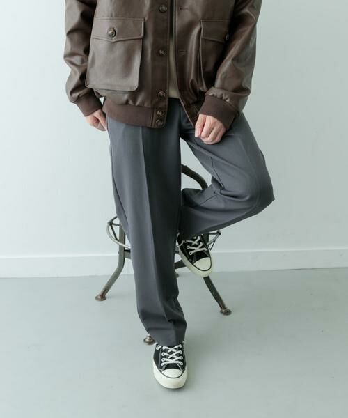 URBAN RESEARCH ITEMS / アーバンリサーチ アイテムズ その他パンツ | ストレッチ×ウォッシャブル裏キモウスラックス | 詳細16