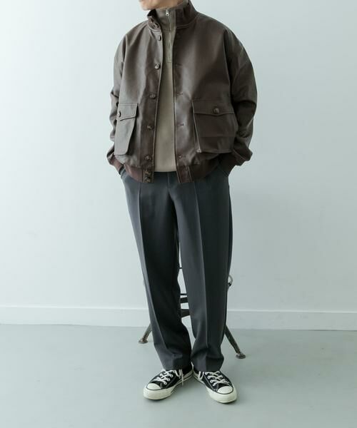 URBAN RESEARCH ITEMS / アーバンリサーチ アイテムズ その他パンツ | ストレッチ×ウォッシャブル裏キモウスラックス | 詳細17