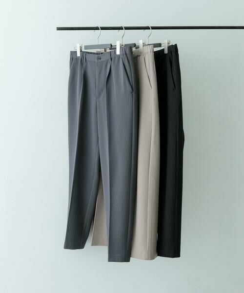 URBAN RESEARCH ITEMS / アーバンリサーチ アイテムズ その他パンツ | ストレッチ×ウォッシャブル裏キモウスラックス | 詳細18