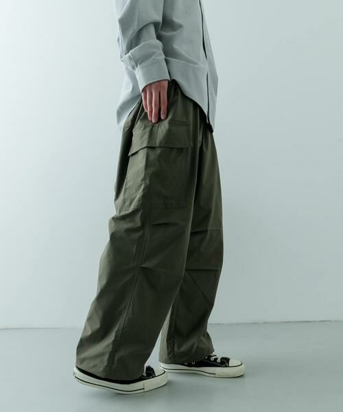 URBAN RESEARCH ITEMS / アーバンリサーチ アイテムズ その他パンツ | ウエストイージー ポリカーゴパンツ | 詳細6