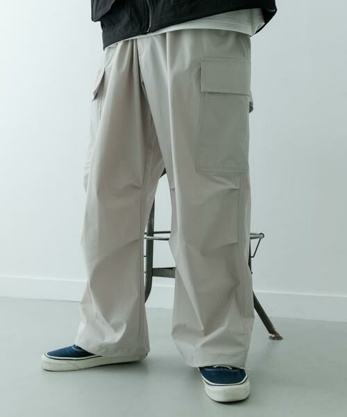 URBAN RESEARCH ITEMS / アーバンリサーチ アイテムズ その他パンツ | ウエストイージー ポリカーゴパンツ | 詳細25