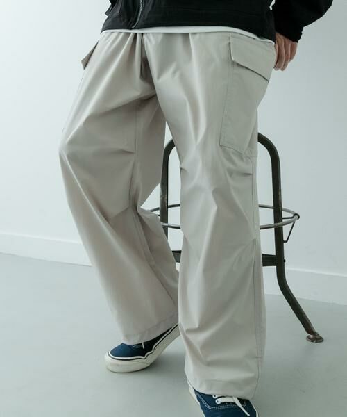 URBAN RESEARCH ITEMS / アーバンリサーチ アイテムズ その他パンツ | ウエストイージー ポリカーゴパンツ | 詳細26