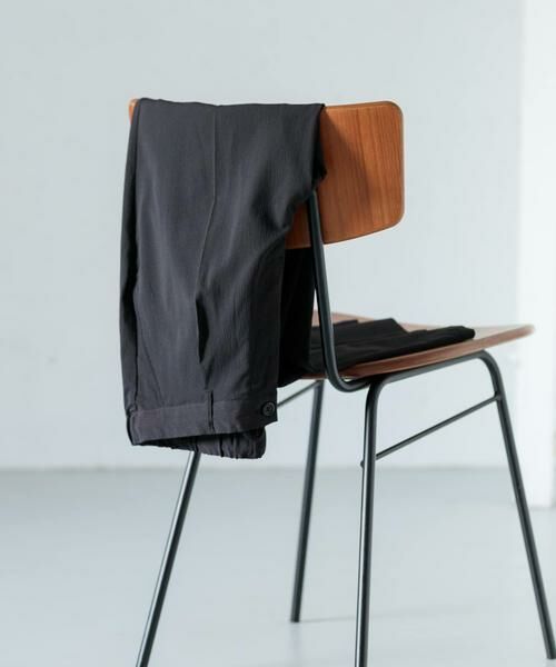 URBAN RESEARCH ITEMS/アーバンリサーチ アイテムズ 『セットアップ対応』ヨウリュウ1-tuckテーパードパンツ ブラック M