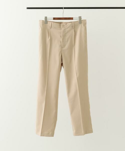 URBAN RESEARCH ITEMS/アーバンリサーチ アイテムズ 1-tuckストレッチイージーパンツ ベージュ M