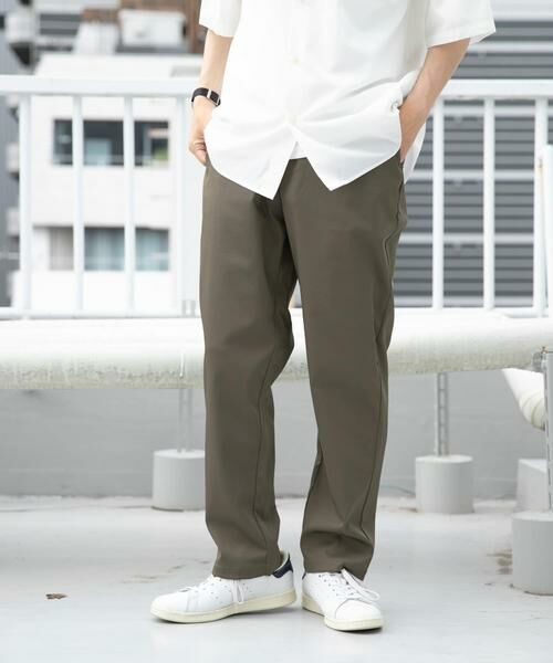 URBAN RESEARCH ITEMS / アーバンリサーチ アイテムズ その他パンツ | 『セットアップ対応』マシンウォッシャブルピケテーパードパンツ | 詳細3