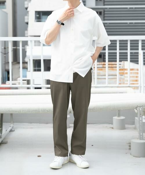 URBAN RESEARCH ITEMS / アーバンリサーチ アイテムズ その他パンツ | 『セットアップ対応』マシンウォッシャブルピケテーパードパンツ | 詳細4