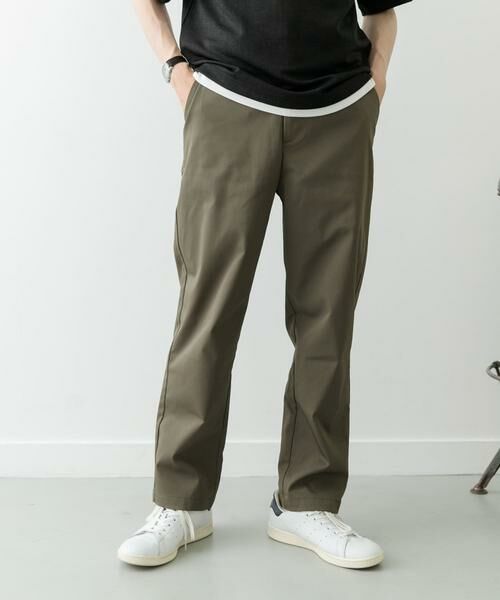 URBAN RESEARCH ITEMS / アーバンリサーチ アイテムズ その他パンツ | 『セットアップ対応』マシンウォッシャブルピケテーパードパンツ | 詳細8