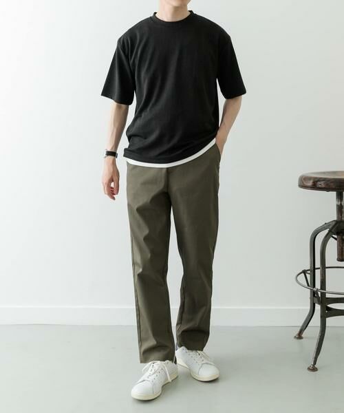 URBAN RESEARCH ITEMS / アーバンリサーチ アイテムズ その他パンツ | 『セットアップ対応』マシンウォッシャブルピケテーパードパンツ | 詳細9