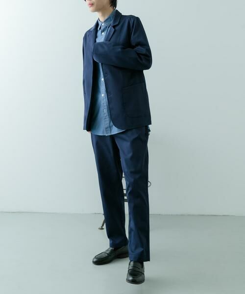 URBAN RESEARCH ITEMS / アーバンリサーチ アイテムズ その他パンツ | 『セットアップ対応』マシンウォッシャブルピケテーパードパンツ | 詳細24