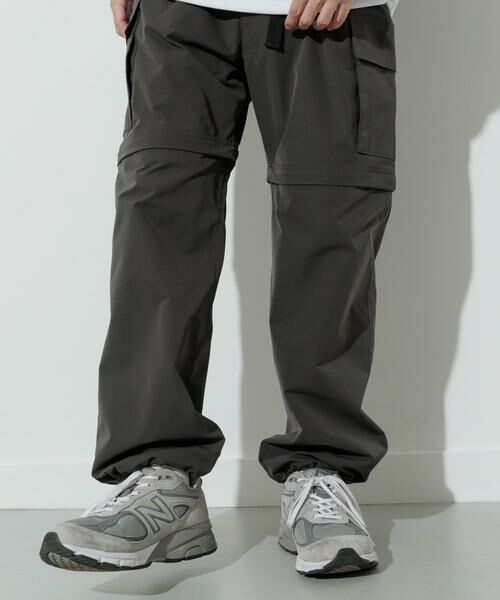 URBAN RESEARCH ITEMS / アーバンリサーチ アイテムズ その他パンツ | 『セットアップ対応』ドライウェザー 2WAYカーゴパンツ | 詳細9