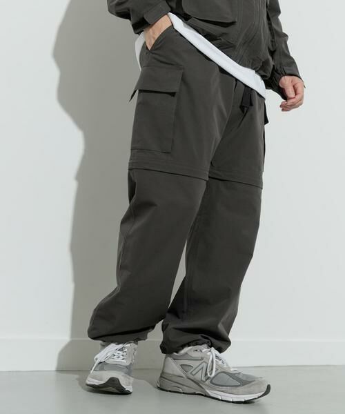 URBAN RESEARCH ITEMS / アーバンリサーチ アイテムズ その他パンツ | 『セットアップ対応』ドライウェザー 2WAYカーゴパンツ | 詳細10