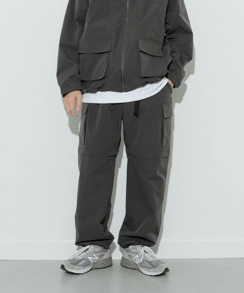 URBAN RESEARCH ITEMS / アーバンリサーチ アイテムズ その他パンツ | 『セットアップ対応』ドライウェザー 2WAYカーゴパンツ | 詳細11