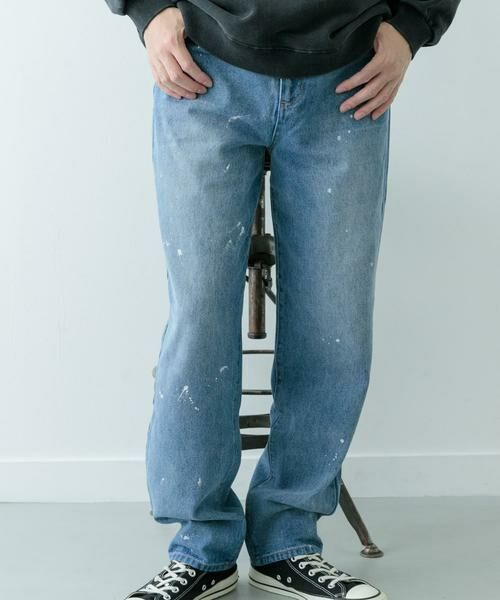 URBAN RESEARCH ITEMS / アーバンリサーチ アイテムズ デニムパンツ | 11oz PAINT STRAIGHT DENIM | 詳細8