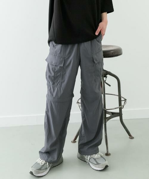 URBAN RESEARCH ITEMS / アーバンリサーチ アイテムズ その他パンツ | 『セットアップ対応』スーパーライトナイロン2wayカーゴパンツ | 詳細23