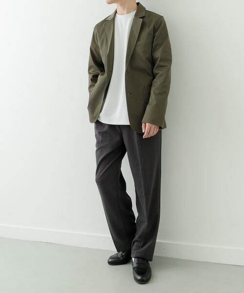 URBAN RESEARCH ITEMS / アーバンリサーチ アイテムズ その他アウター | 『セットアップ対応』マシンウォッシャブルピケテーラードジャケット | 詳細4