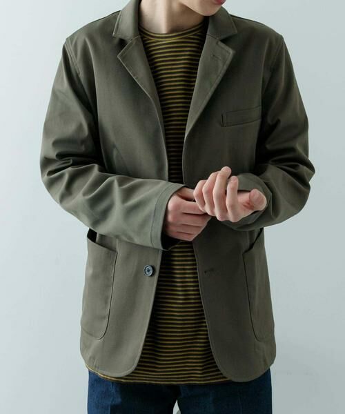 URBAN RESEARCH ITEMS / アーバンリサーチ アイテムズ その他アウター | 『セットアップ対応』マシンウォッシャブルピケテーラードジャケット | 詳細5