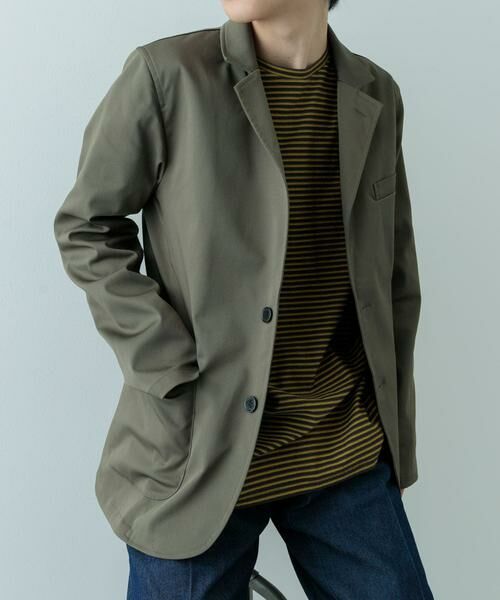 URBAN RESEARCH ITEMS / アーバンリサーチ アイテムズ その他アウター | 『セットアップ対応』マシンウォッシャブルピケテーラードジャケット | 詳細7