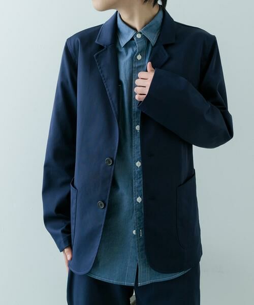 URBAN RESEARCH ITEMS / アーバンリサーチ アイテムズ その他アウター | 『セットアップ対応』マシンウォッシャブルピケテーラードジャケット | 詳細13