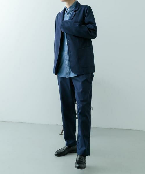 URBAN RESEARCH ITEMS / アーバンリサーチ アイテムズ その他アウター | 『セットアップ対応』マシンウォッシャブルピケテーラードジャケット | 詳細15