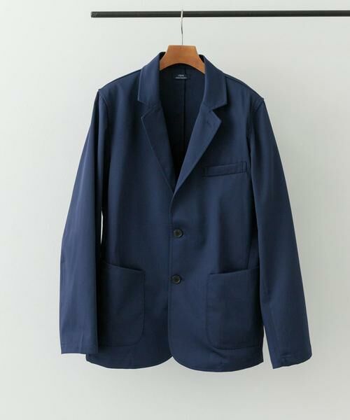 URBAN RESEARCH ITEMS/アーバンリサーチ アイテムズ 『セットアップ対応』マシンウォッシャブルピケテーラードジャケット ネイビー M URBAN RESEARCH ITEMS/アーバンリサーチ アイテムズ 『セットアップ対応』マシンウォッシャブルピケテーラードジャケット ネイビー M