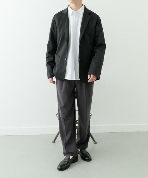 URBAN RESEARCH ITEMS / アーバンリサーチ アイテムズ その他アウター | 『セットアップ対応』マシンウォッシャブルピケテーラードジャケット | 詳細24