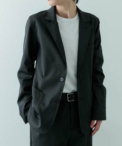 URBAN RESEARCH ITEMS / アーバンリサーチ アイテムズ その他アウター | 『セットアップ対応』マシンウォッシャブルピケテーラードジャケット | 詳細25