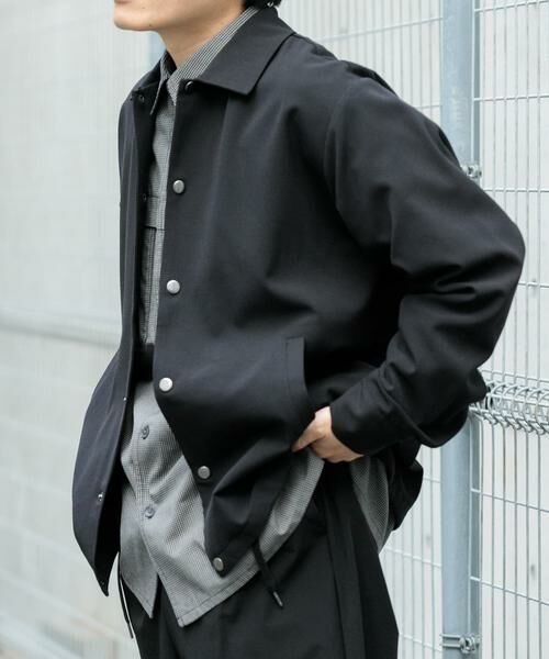 URBAN RESEARCH ITEMS / アーバンリサーチ アイテムズ ブルゾン | ウォッシャブル×クールタッチ TRコーチジャケット | 詳細1